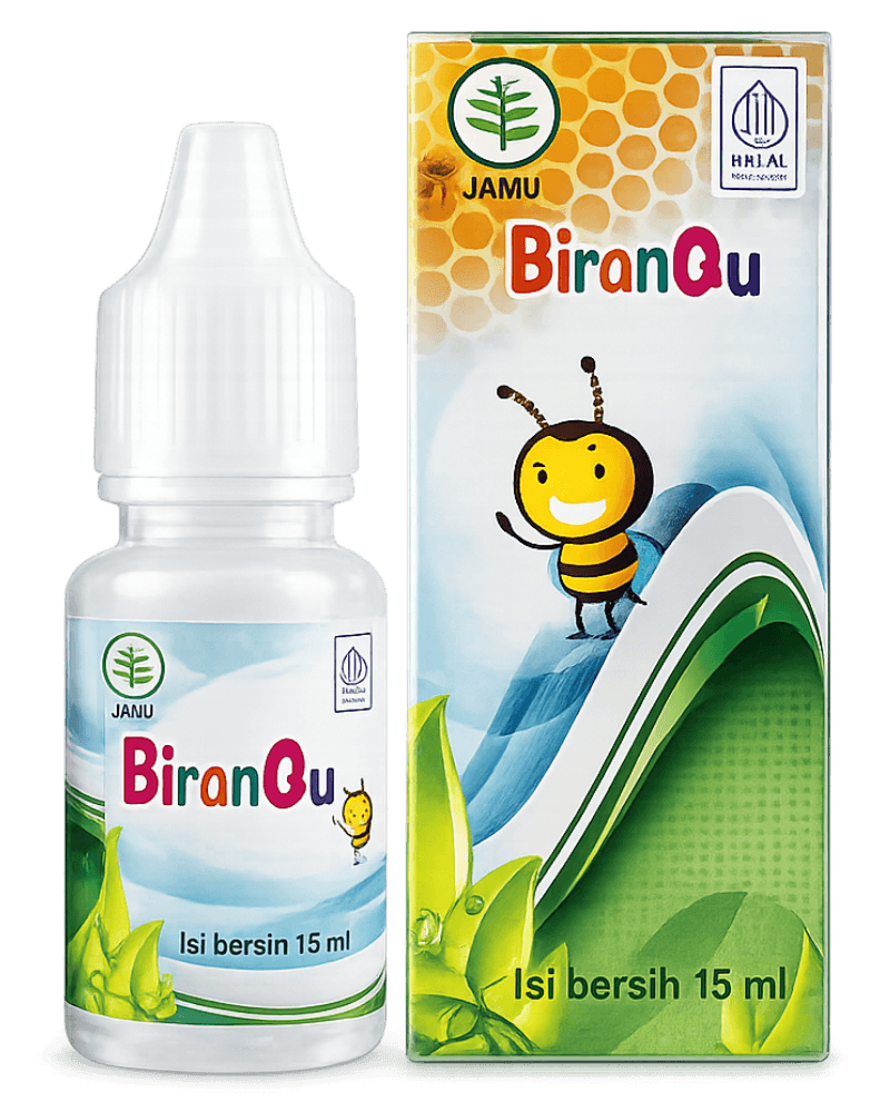 Biranqu Madu Tetes Otak Anak 15ml - BPOM + Halal
